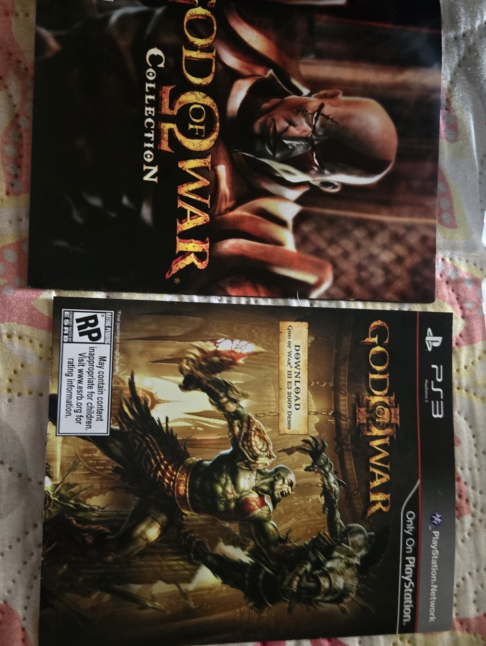 Collection PS3 Game Case Cover - Black and Gold Artwork